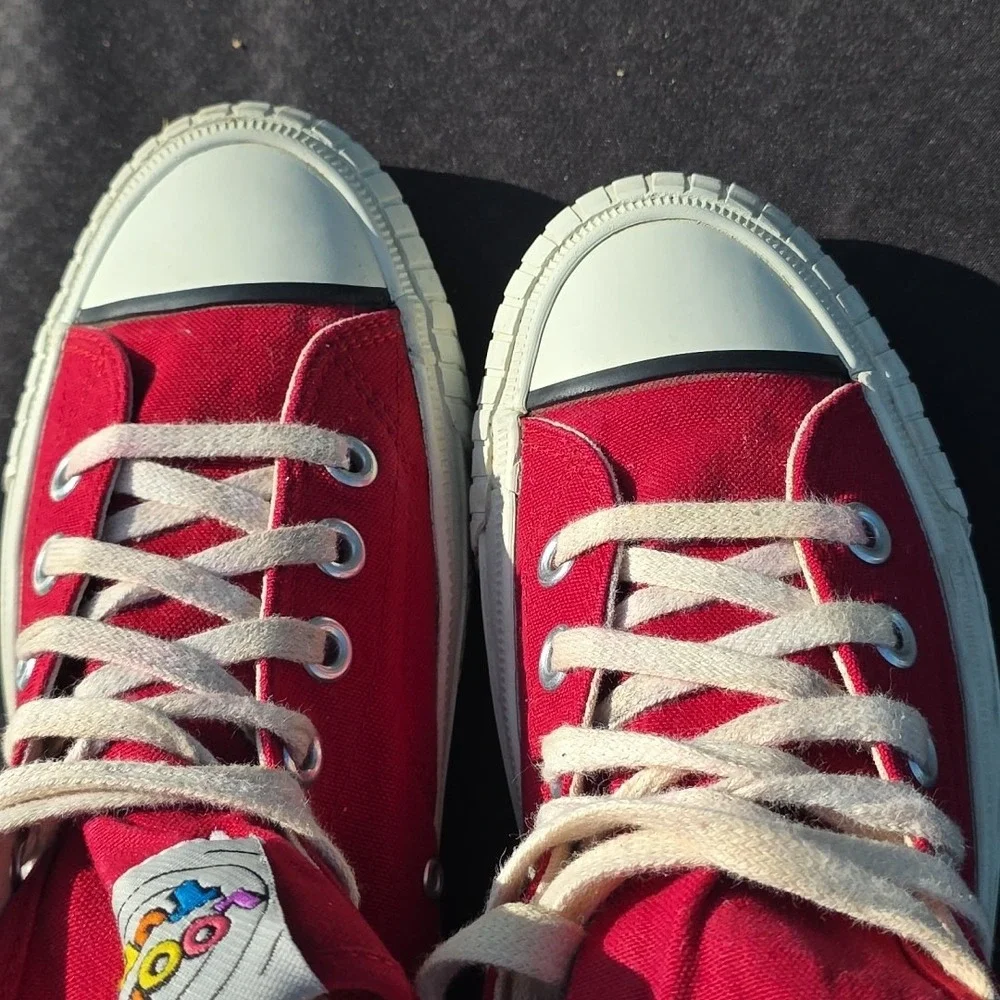 Vintage Looney Tunes Canvas Keds Tweety Bird Size‎ 6.5 M Shoes 90's Y2K Skate